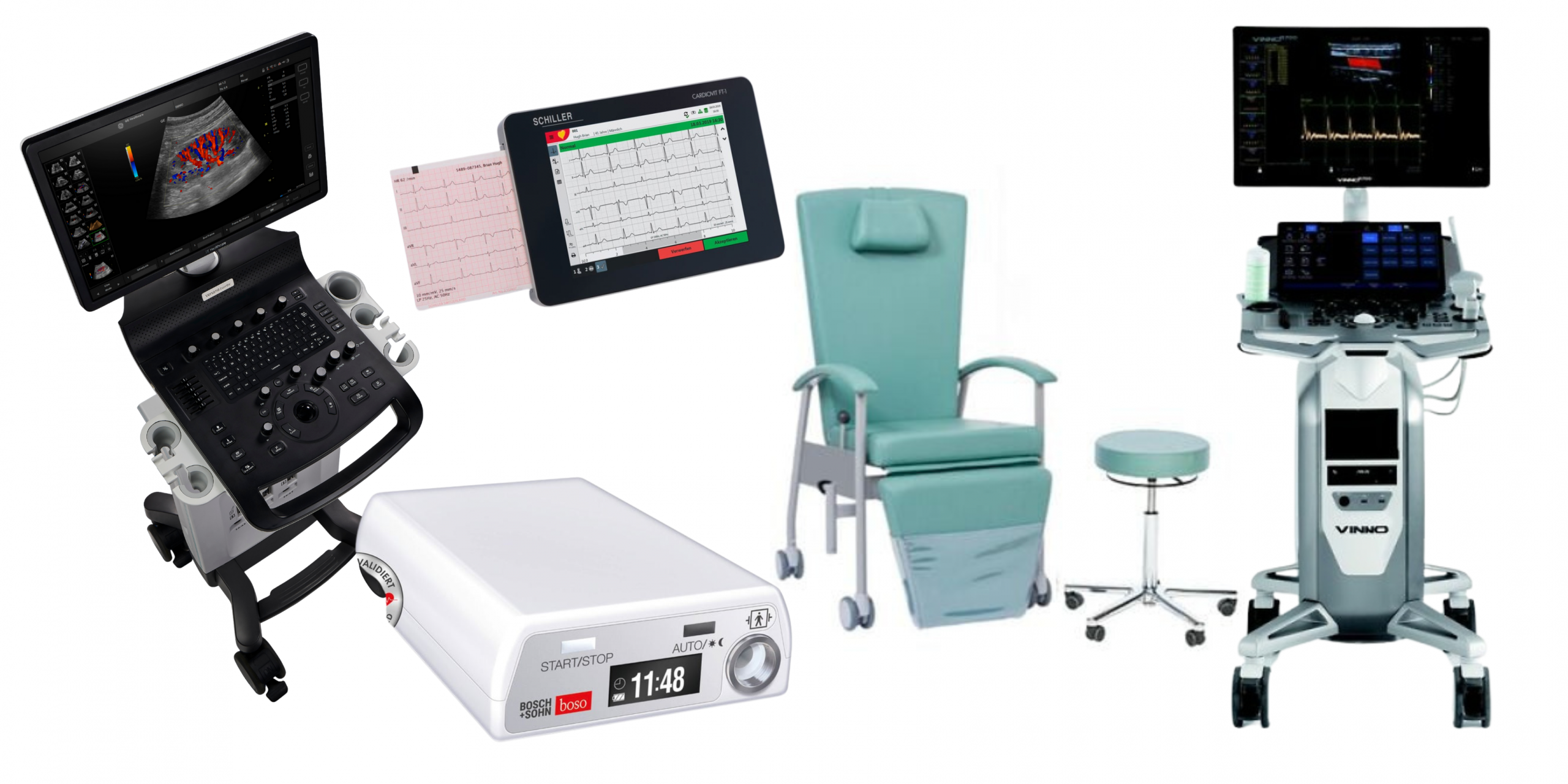 Aktionsangebote Medizintechnik Allgemeinmedizin Ultraschall Vinno Boso GE